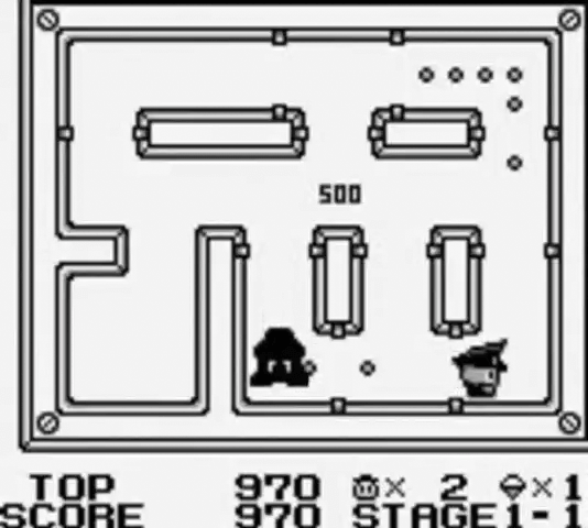 Lock N'Chase screenshot 3 for GameBoy